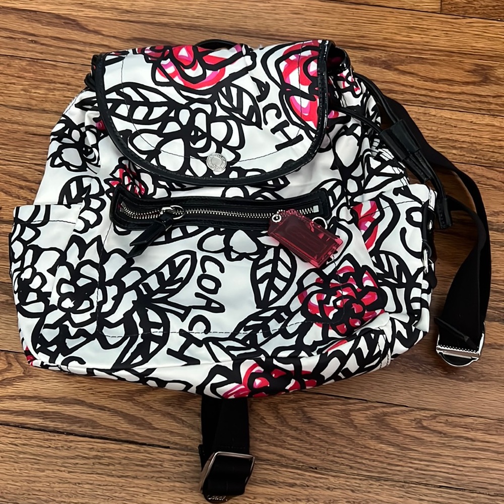 Coach poppy backpack